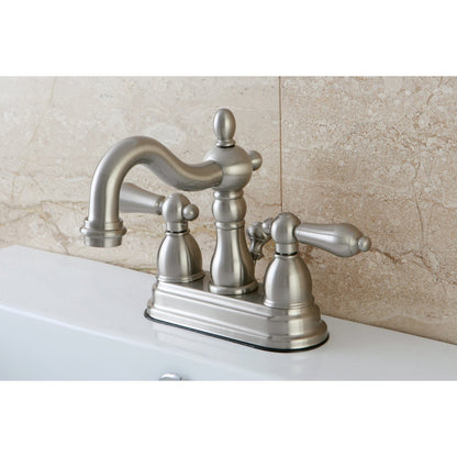 Kingston Brass KB1603AL 4" Centerset Bathroom Faucet Antique Brass,4-Inch Center