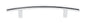 Alno A419-4-PC Arch Modern Pulls 4", Polished Chrome