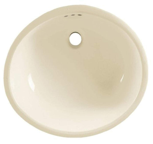 American Standard Oval Undermount Bathroom Sink 0497221.222, Linen