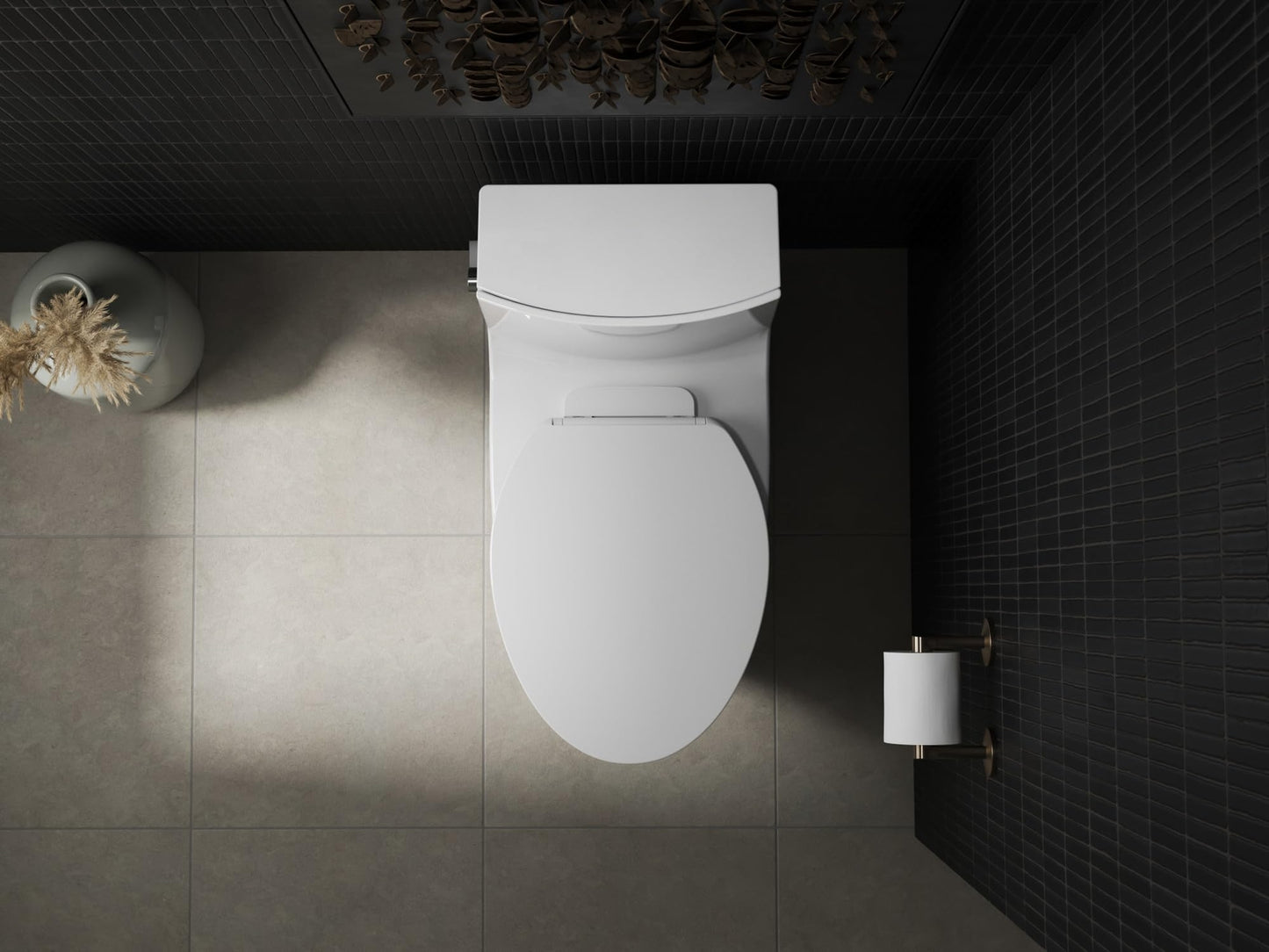 KOHLER K-26801-0 Impro ReadyLatch Quiet Close Elongated Toilet Seat, White