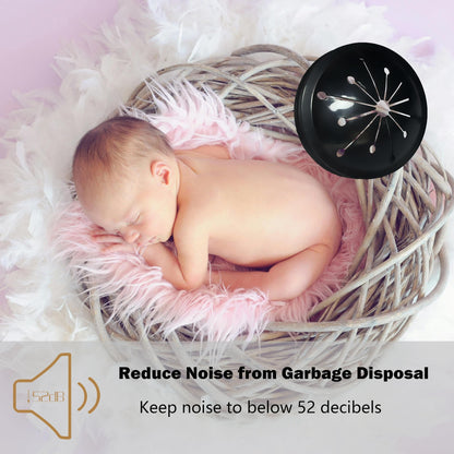 2 Pcs Garbage Disposal Splash Guard Replacement Waste King and GE Models, 3 1/8"