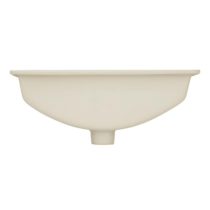 Signature Hardware SHU1812WH 18" Myers Rectangular Porcelain Undermount Sink
