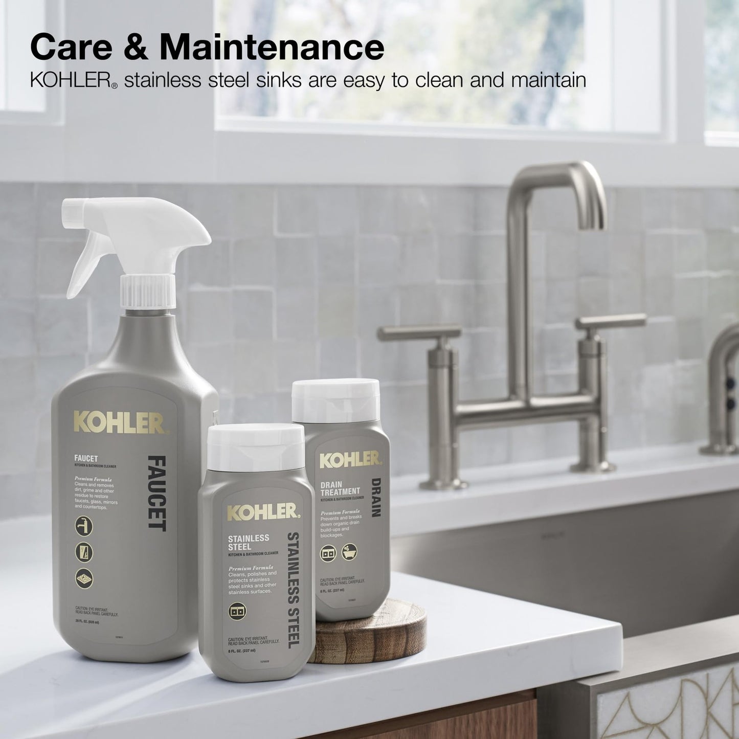 Kohler K26099-CP Transitional Deck Mounted Soap/Lotion Dispenser Polished Chrome