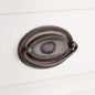 Signature Hardware 247926 Hepplewhite 2-13/16"C2C Cabinet Pull-Oil Rubbed Bronze