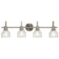 Kichler Avery 33.25" Vanity Bath Light in Brushed Nickel, 45974NI