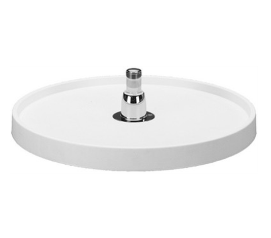 Rev-A-Shelf 6071-18-52 Classic 1 Shelf 18" Full Circle Lazy Susan - White