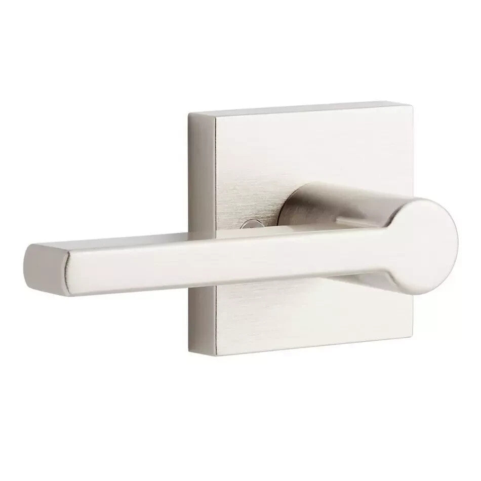 Signature Hardware - Mabry Dummy Lever Handle - Brushed Nickel