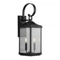 Gibbes Street Collection 2-Light Clear Beveled Glass New Traditional Outdoor