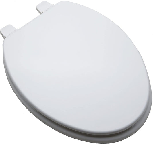 PROFLO PFTSWE2001 Elongated Closed-Front Toilet Seat and Lid - White