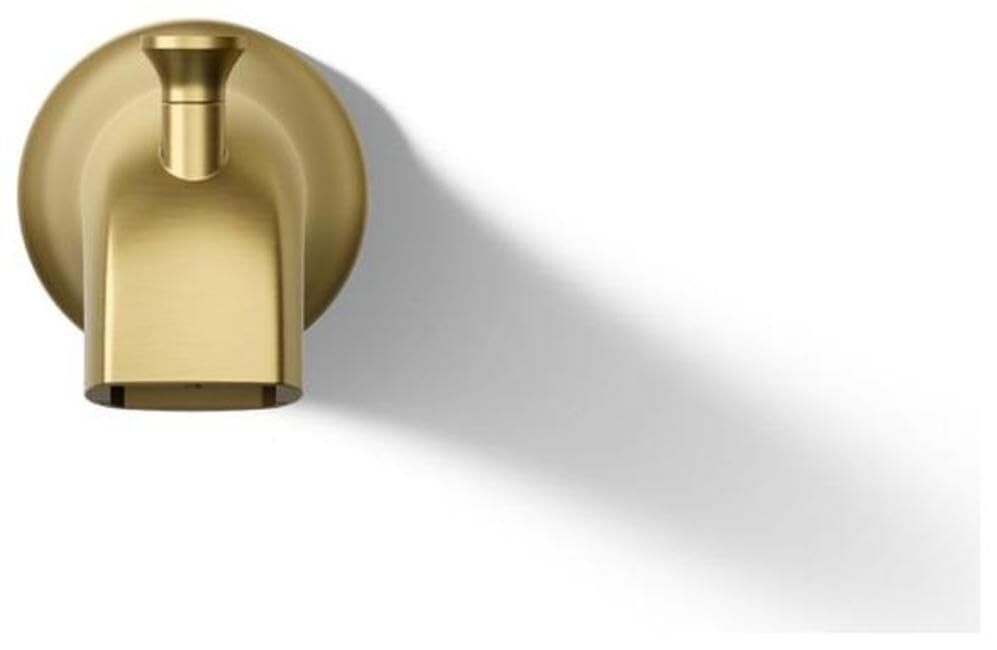 Kohler K-28563 Tempered 6-3/8" Integrated Diverter Tub Spout - Polished Chrome