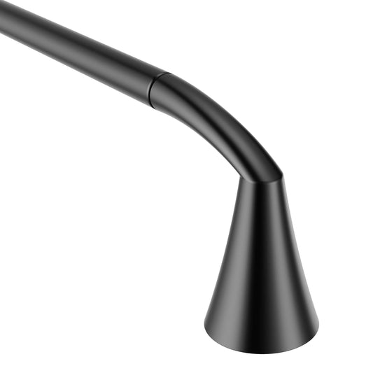 Moen YB2318BL Glyde -Towel Bar 18", Matte Black