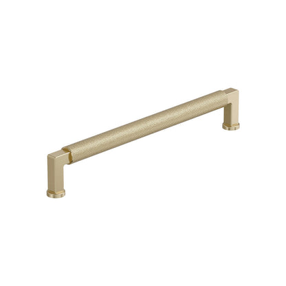 Amerock BP37626BBZ Balata 7-9/16" Center-to-Center Golden Champagne Cabinet Pull