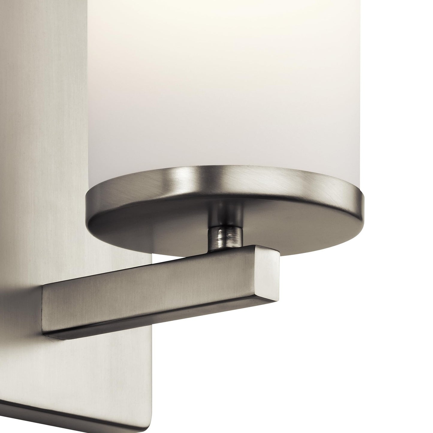 Kichler 45495NI Crosby 9.25" Wall Sconce in Brushed Nickel