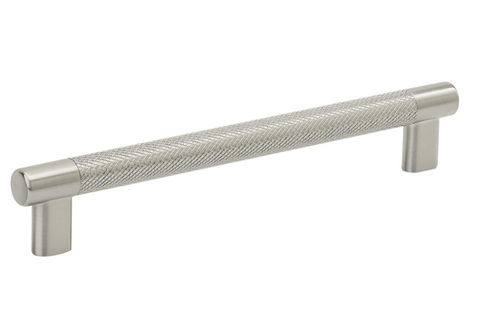 Amerock - BP36559G10 - 6-1/4" Center Satin Nickel Cabinet Pull-Bronx Collection