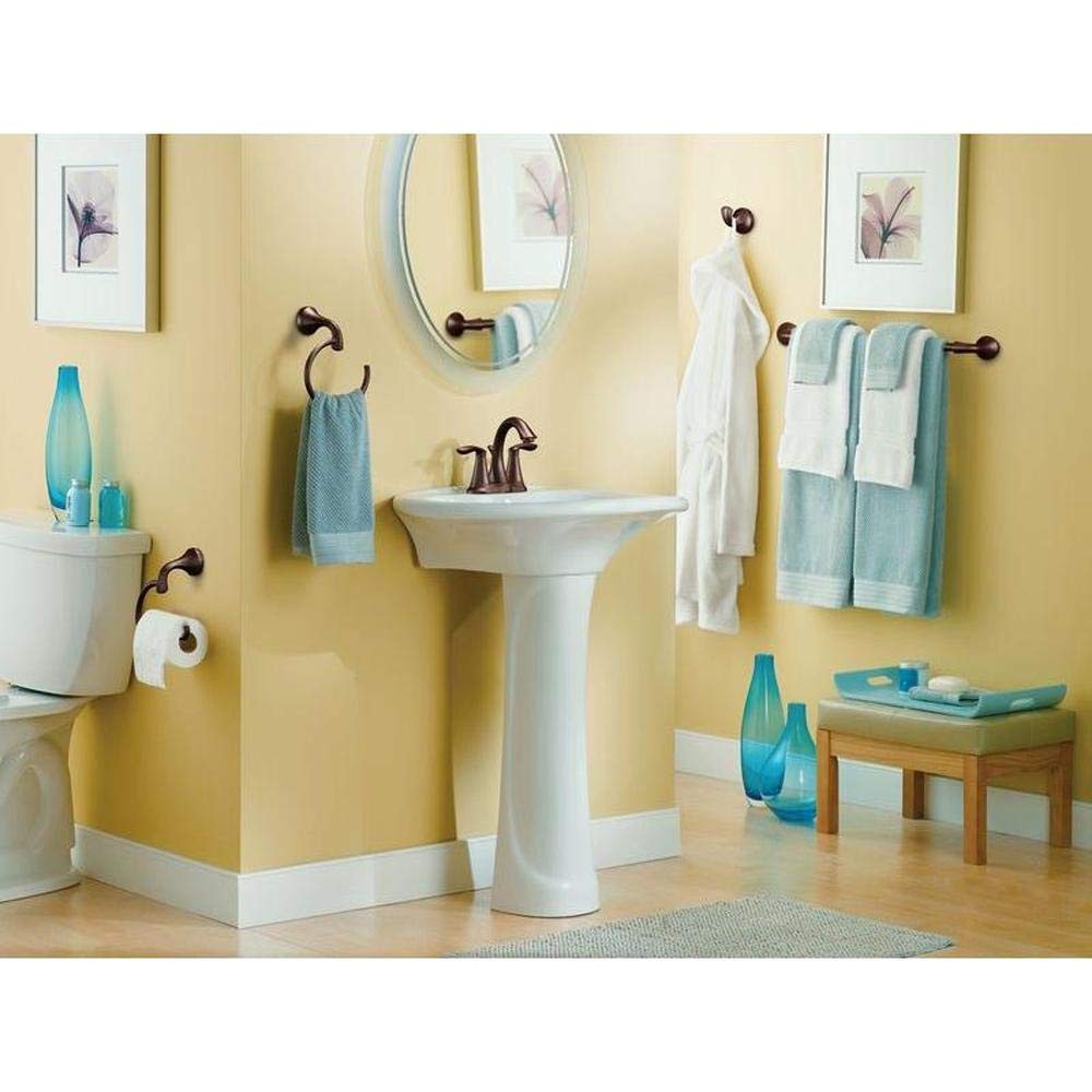 Moen Yb2824orb Eva 24" Towel Bar Oil Rubbed Bronze Finish