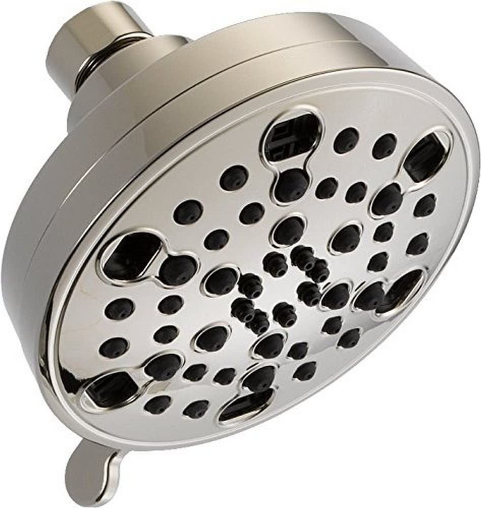 Delta Faucet 52638-PN20-PK 5 Setting Contemporary Showerhead, Polished Nickel