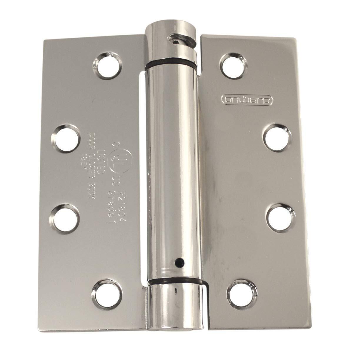Richelieu 5823CB1 Onward Full Mortise Adjustable Spring Butt Hinge