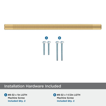 Amerock BP36560CZ 10-1/16" Bronx Champagne Bronze Drawer Pull