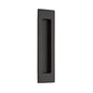 Emtek 220307US19 Modern Rectangular 7" Rectangular Flush Door Pull-Flat Black