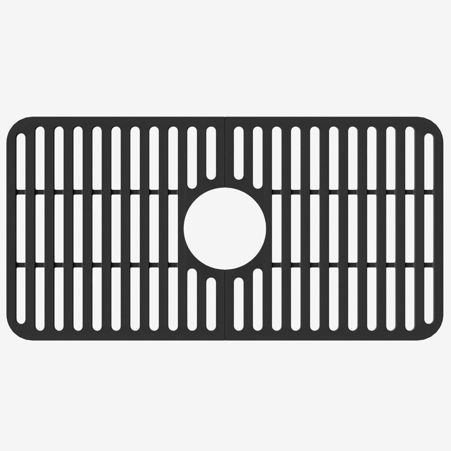 VIGO VGSG2512MB 25x13" Silicone Kitchen Sink Grid Single Basin Matte Black
