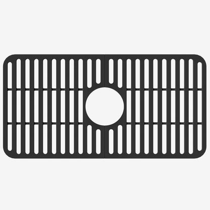 VIGO VGSG2512MB 25x13" Silicone Kitchen Sink Grid Single Basin Matte Black