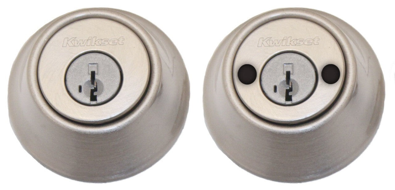 Kwikset 665 15 SMT RCAL RCS/5303 K3 - Deadbolt Double Cylinder Satin Nickel