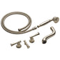 Brizo Baliza T70305-BN: Two-Handle Freestanding Tub Filler Trim