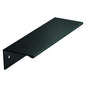 Amerock BP36574FB Edge Pull 3-3/4" Center-to-Center Flat Black Cabinet Pull