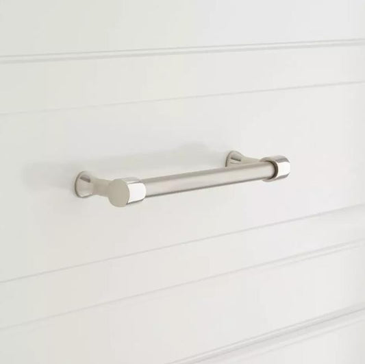 Signature Hardware SH553017PNSN Strasbourg 6" C2C Cabinet Pull - PN/SN