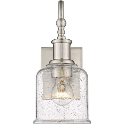 Z-Lite 1 Light Wall Sconce 734-1S-BN Brushed Nickel