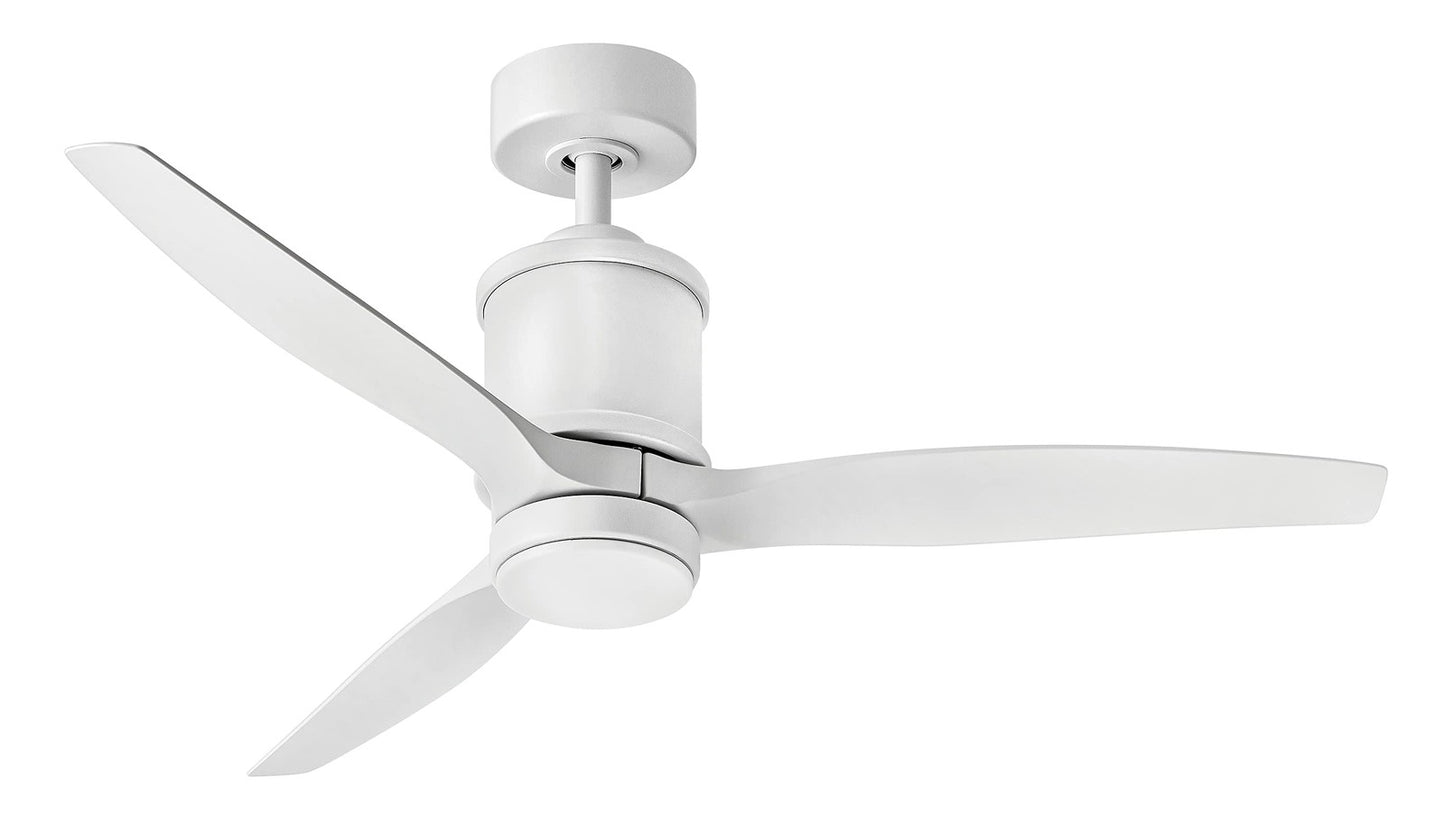 Hinkley 900752 Hover 52" Indoor/Outdoor Ceiling Fan w/Light+Remote-White