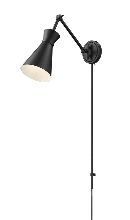 Z-Lite 351S-MGLD Soriano Wall Sconce, 1-Light 100 Watts, Modern Gold
