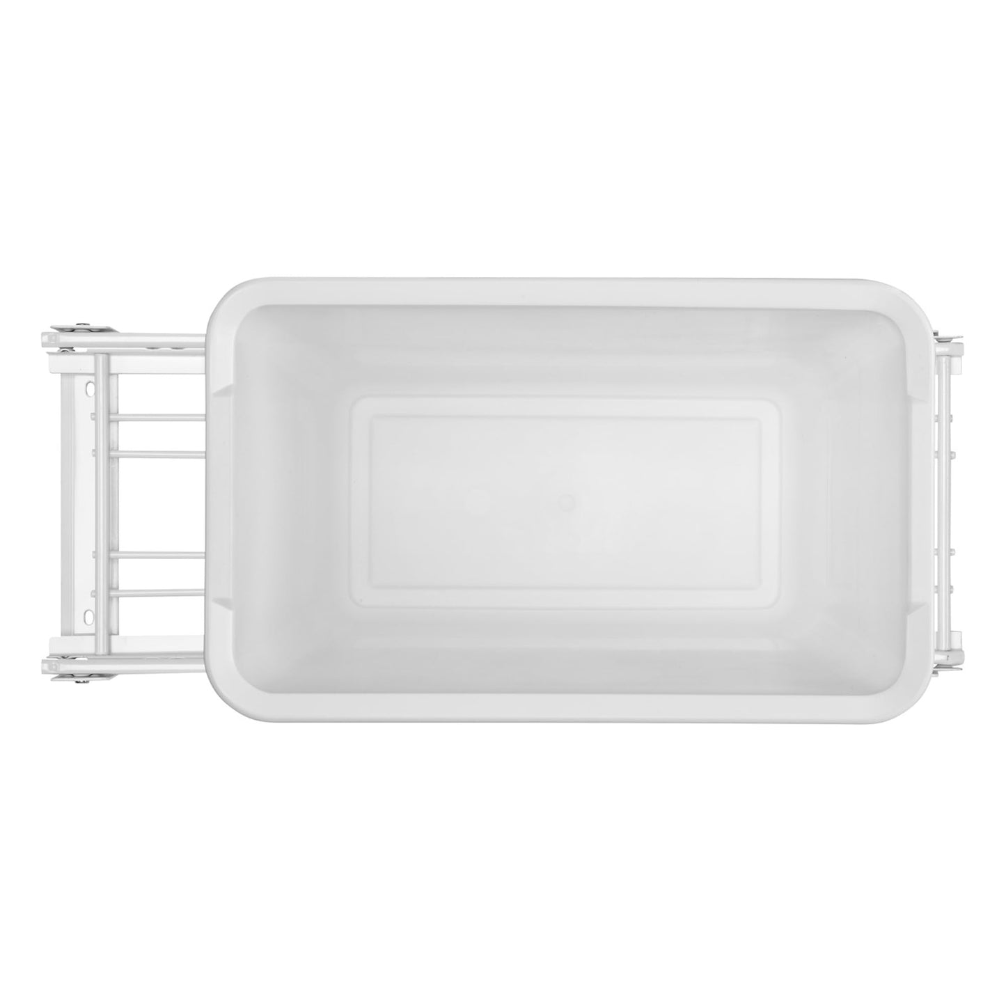 Rev-A-Shelf Single Pull-Out Cabinet Trash Can for Bottom Mount Kitchen