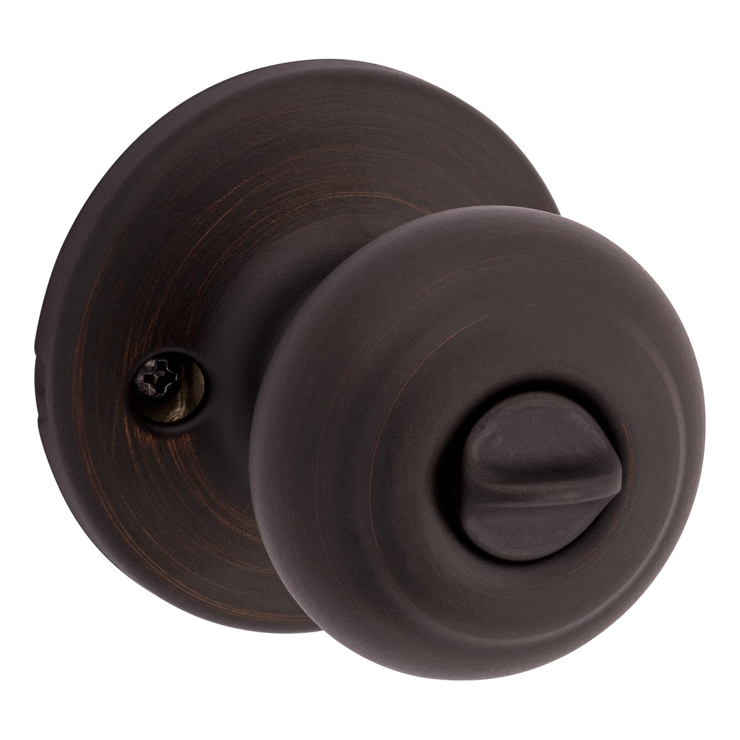 Kwikset 400CV-11P Cove Keyed Entry Knob Smartkey Security Venetian Bronze