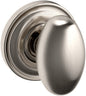 Baldwin 5025056IDM Non-Turning One-Sided Dummy Door Knob Round Rose Satin Nickel