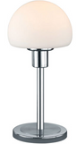 Wilhelm 12 inch 4.5 watt Nickel-Matte Table Lamp Portable Light