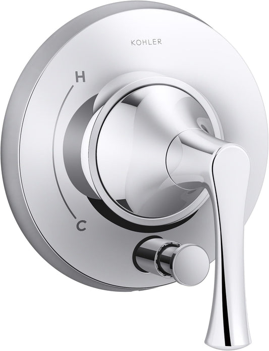 Kohler K-T35942-4 Balanced Valve Trim Only with Single Lever - Less Rough In