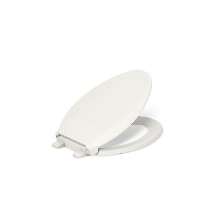 KOHLER 4636-RL-96 Elongated Toilet Seat Slow Close Soft Close Biscuit