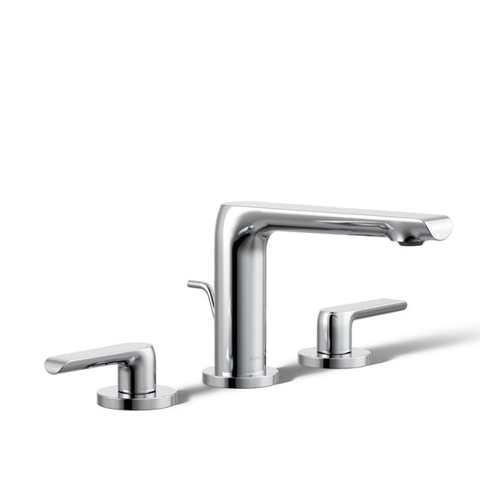 KOHLER K-97352-4-CP AVID™ Widespread Faucet, Lever