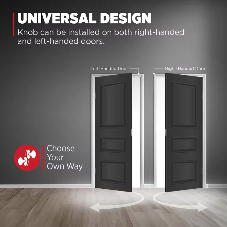 Kwikset 720PSKSQT-15 Pismo Passage Door Knob Set with Square Rose - Satin Nickel