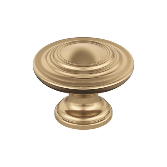 Amerock BP1586CZ Greenwich 1-5/16" Mushroom Cabinet Knob - Champagne Bronze