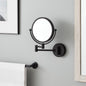 Signature Hardware SH662009MB Ramana Make Up Magnifying Mirror-Satin Black