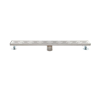 Signature Hardware SH439060SS Effendi 36" Linear Shower Drain - Brushed SS