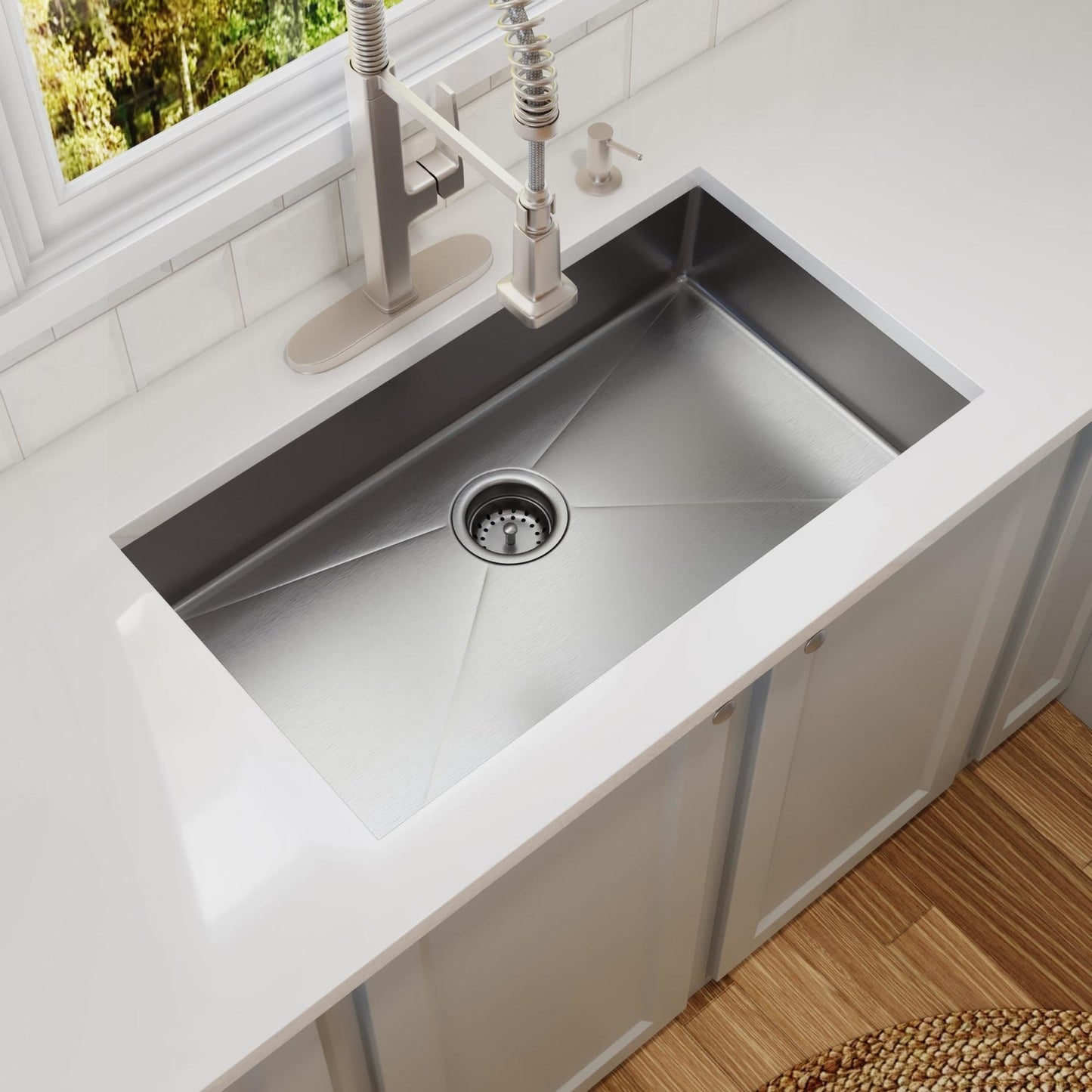 PROFLO PFXC5512 Scovin Pull Down Kitchen Faucet - Includes Escutcheon - Chrome