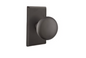 Emtek Winchester 7054 Full Dummy Knobset with #3 Bronze Rosette