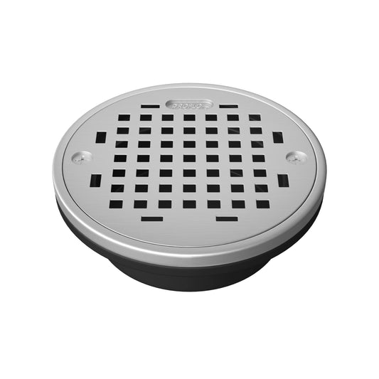 PROFLO PF42930 2" or 3" ABS Shower Drain with 4" Stainless Steel Strainer