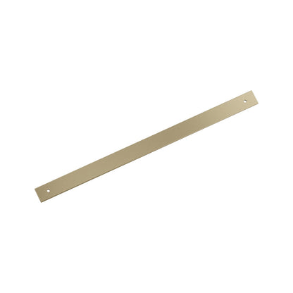 Amerock BP37770BBZ Ladera 18" C2C Rectangle Golden Champagne Pull Backplate