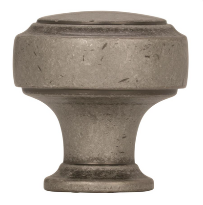 Amerock - HIGHLAND RIDGE Mushroom Cabinet Knob - 1-3/16" - Aged Pewter