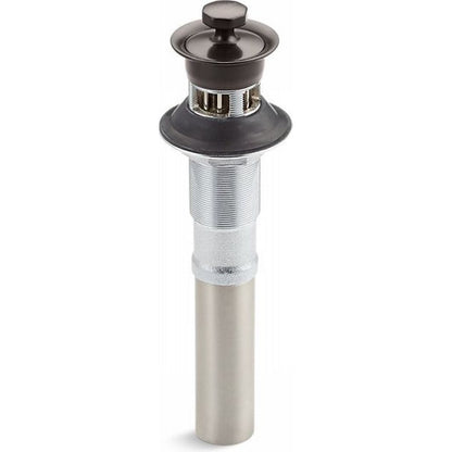 Kohler 7127-A-2BZ Bathroom sink drain w/overflow & non-removable stopper-ORB