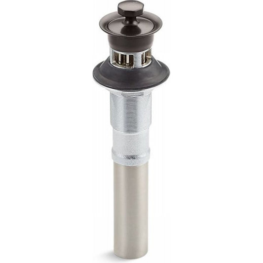 Kohler 7127-A-2BZ Bathroom sink drain w/overflow & non-removable stopper-ORB
